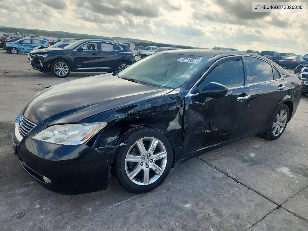 LEXUS ES 2007, VIN JTHBJ46G872026330