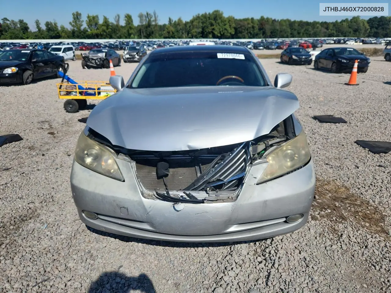 2007 LEXUS ES VIN JTHBJ46GX72000828 — фото 5
