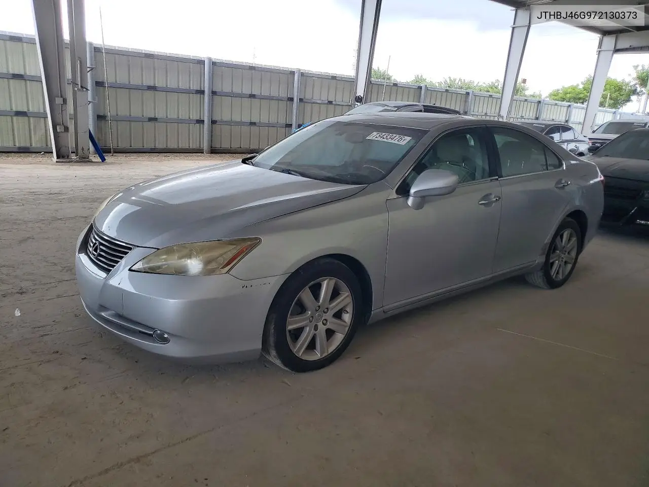 LEXUS ES 2007, VIN JTHBJ46G972130373