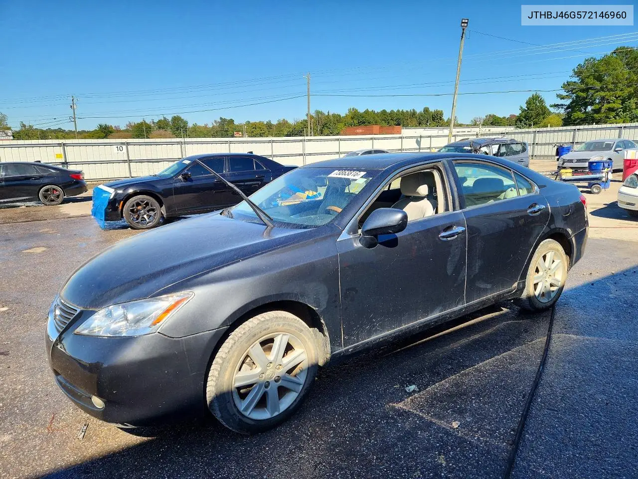 LEXUS ES 2007, VIN JTHBJ46G572146960