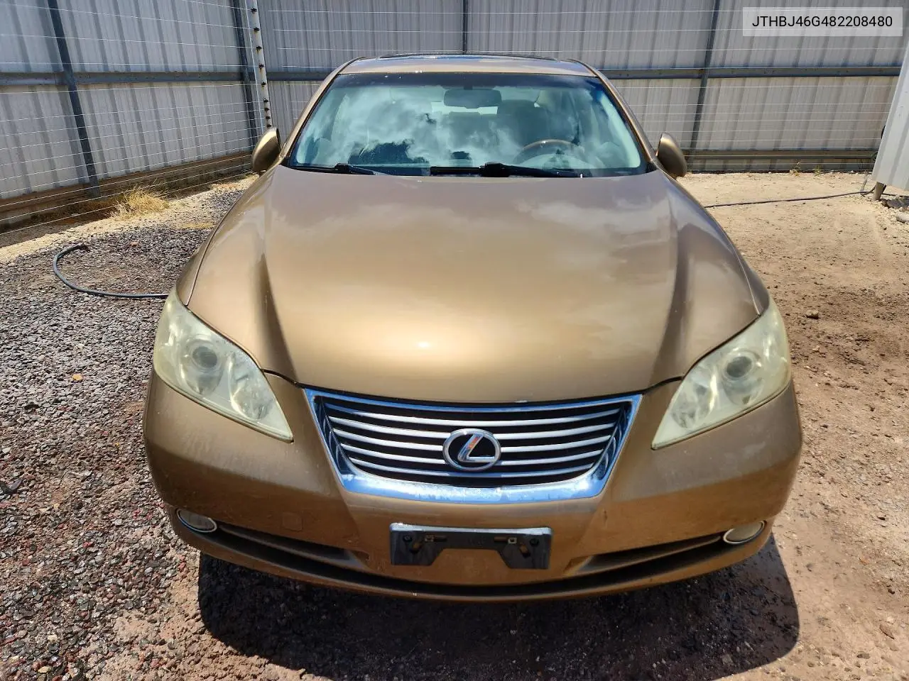 2008 LEXUS ES VIN JTHBJ46G482208480 — фото 5