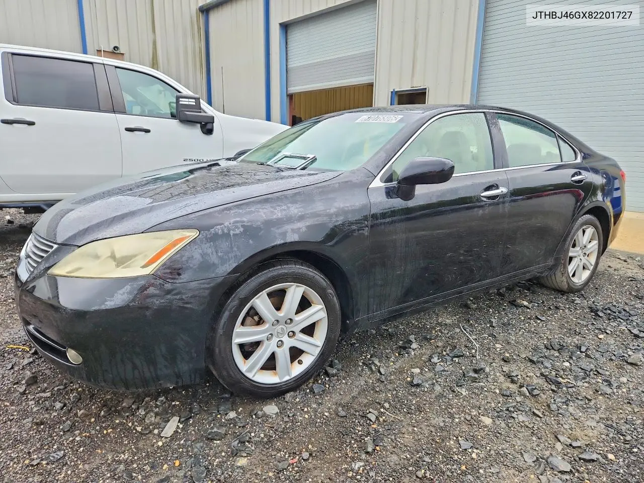 LEXUS ES 2008, VIN JTHBJ46GX82201727