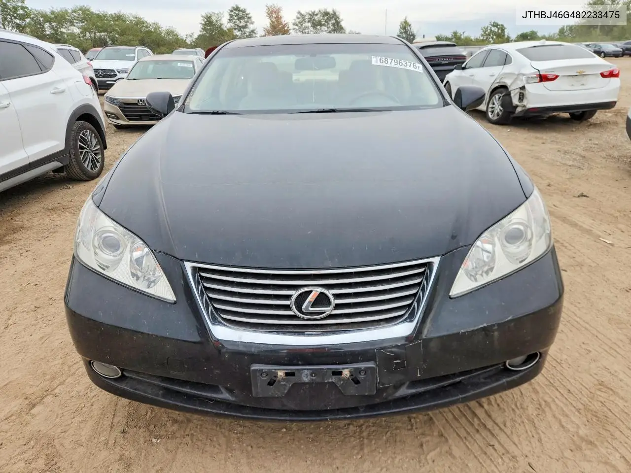 2008 LEXUS ES VIN JTHBJ46G482233475 — фото 5