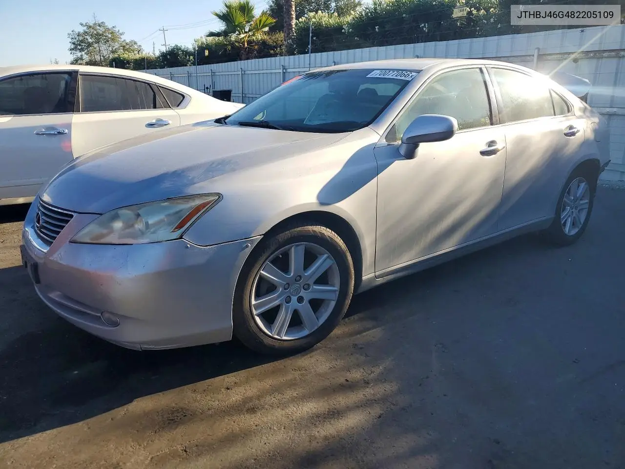 LEXUS ES 2008, VIN JTHBJ46G482205109