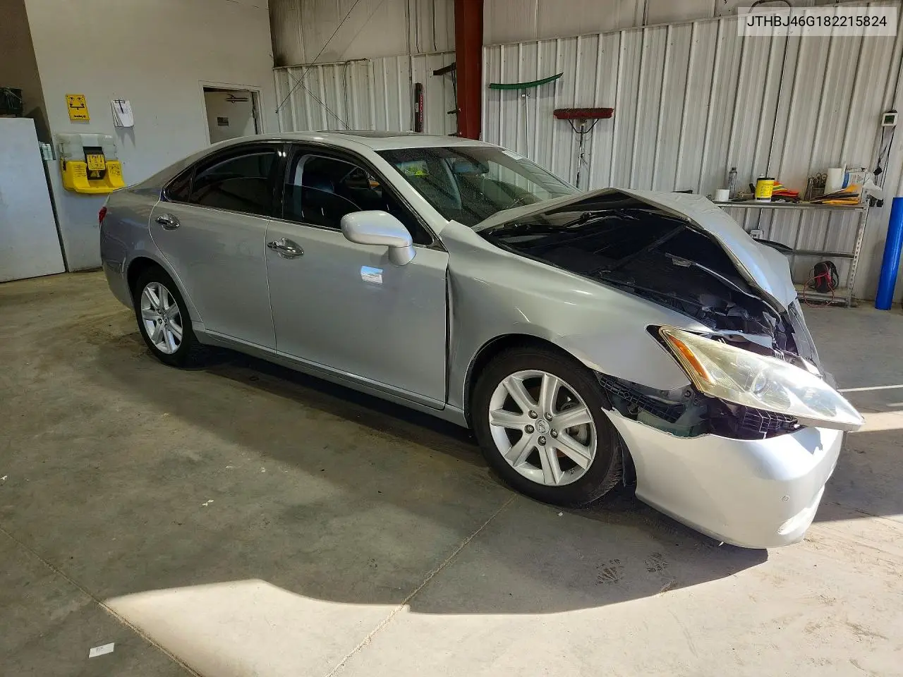 2008 LEXUS ES VIN JTHBJ46G182215824 — фото 4