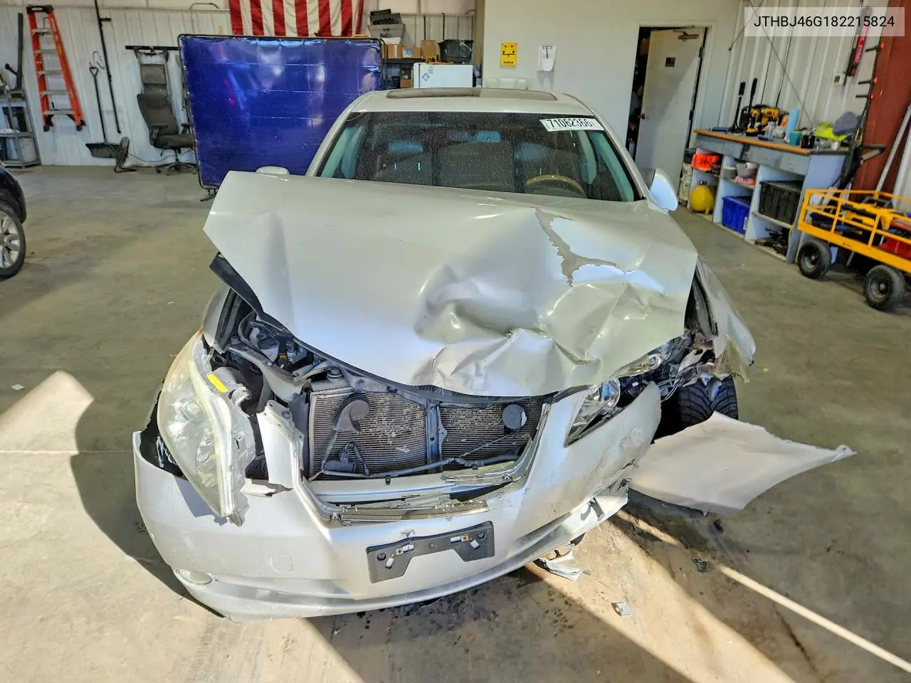 2008 LEXUS ES VIN JTHBJ46G182215824 — фото 5
