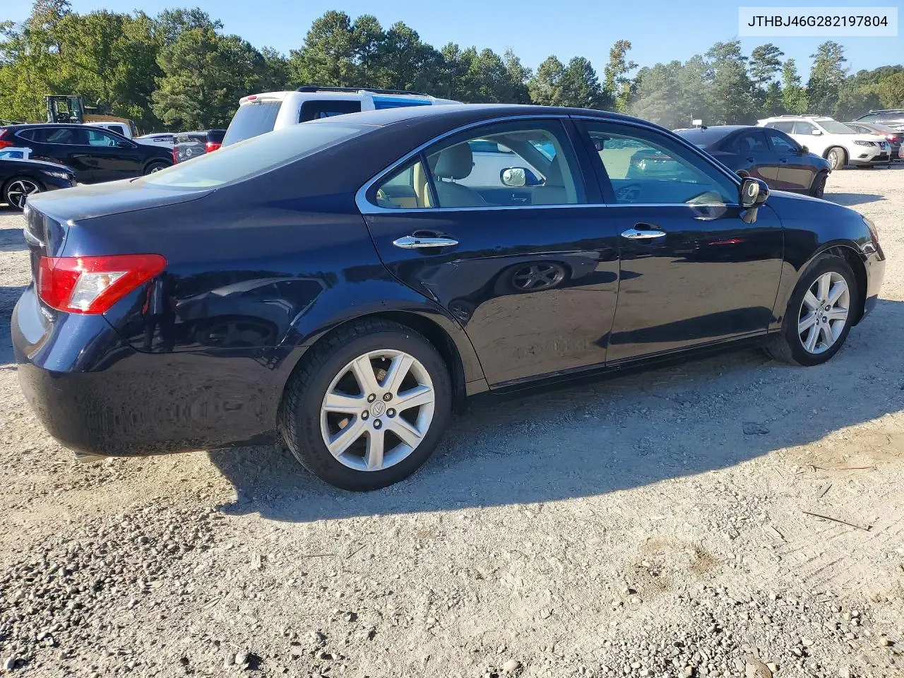 2008 LEXUS ES VIN JTHBJ46G282197804 — фото 3