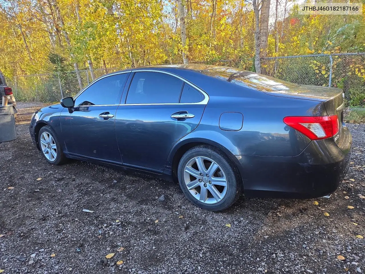 2008 LEXUS ES VIN JTHBJ46G182187166 — фото 2