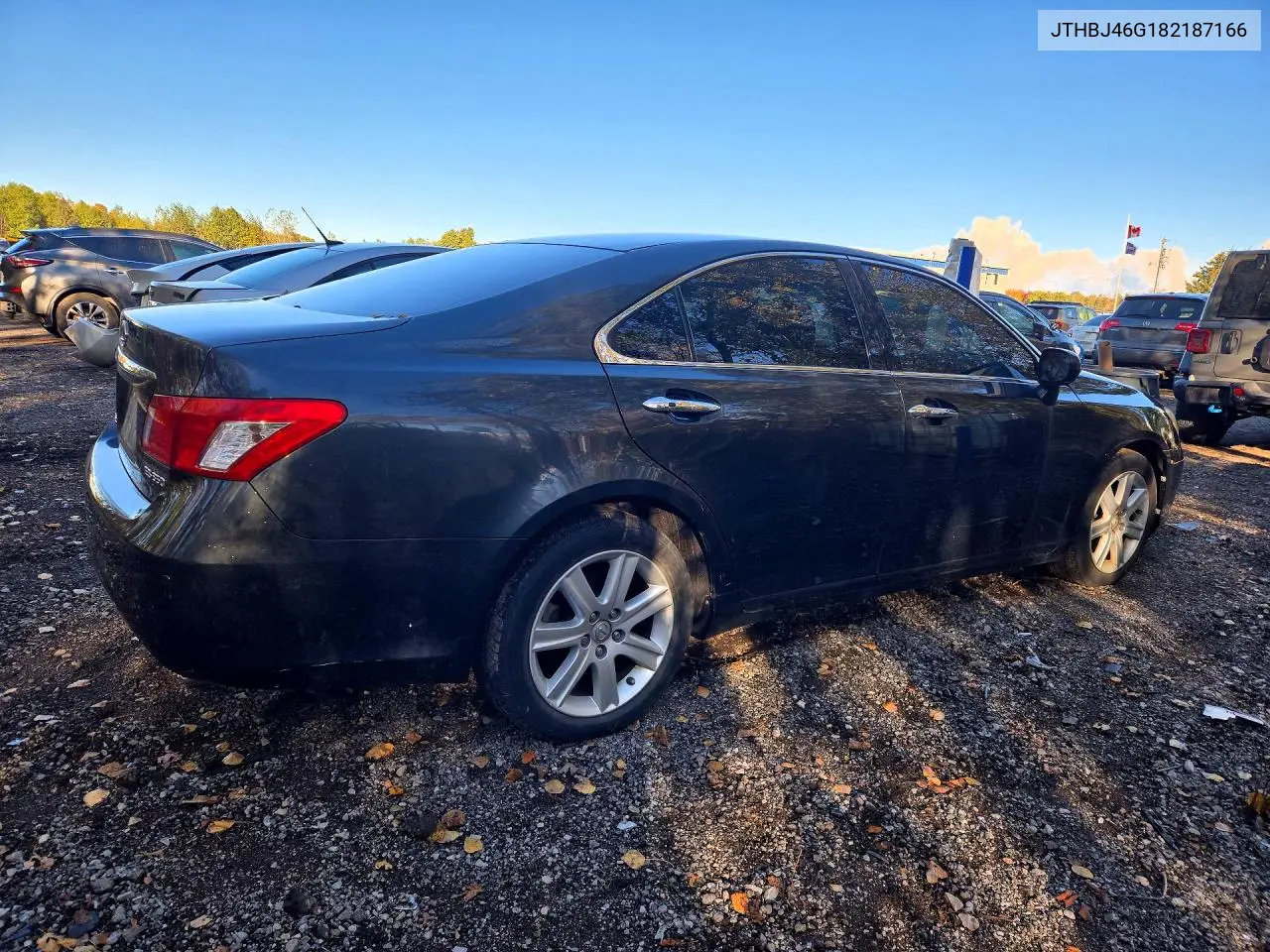 2008 LEXUS ES VIN JTHBJ46G182187166 — фото 3
