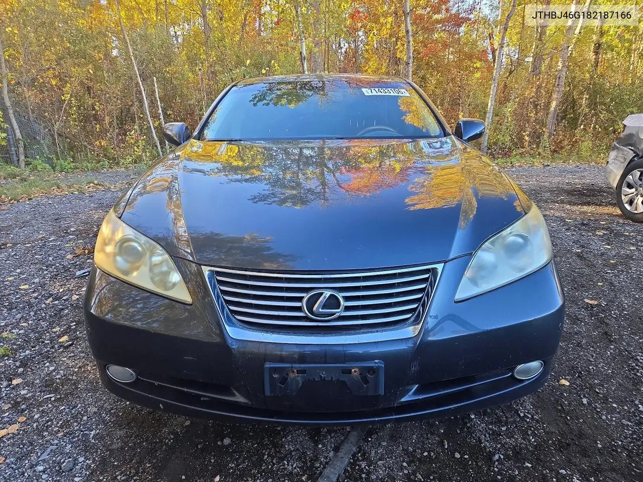 2008 LEXUS ES VIN JTHBJ46G182187166 — фото 5