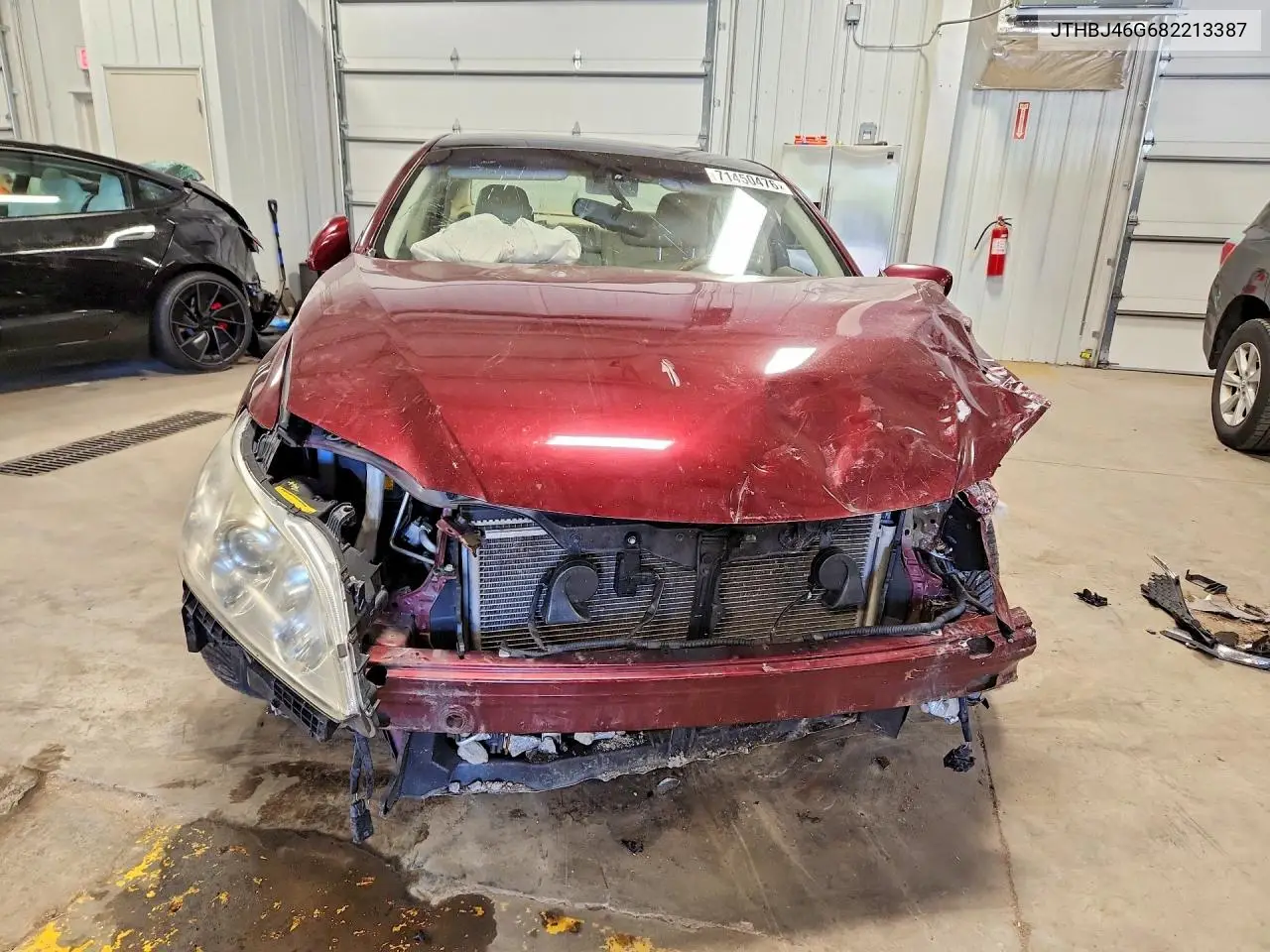 2008 LEXUS ES VIN JTHBJ46G682213387 — фото 5