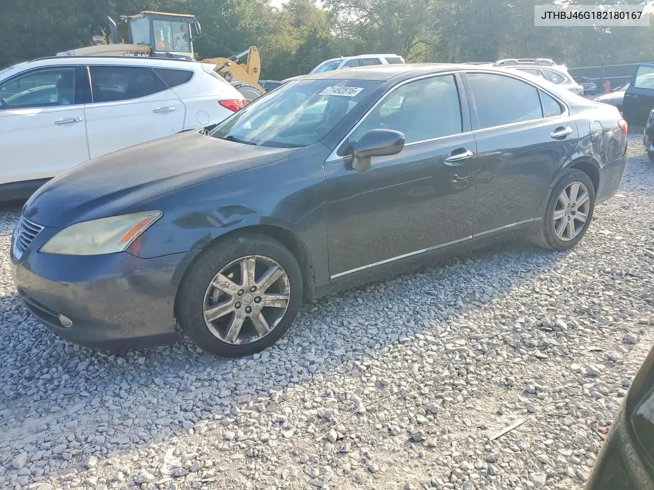 LEXUS ES 2008, VIN JTHBJ46G182180167