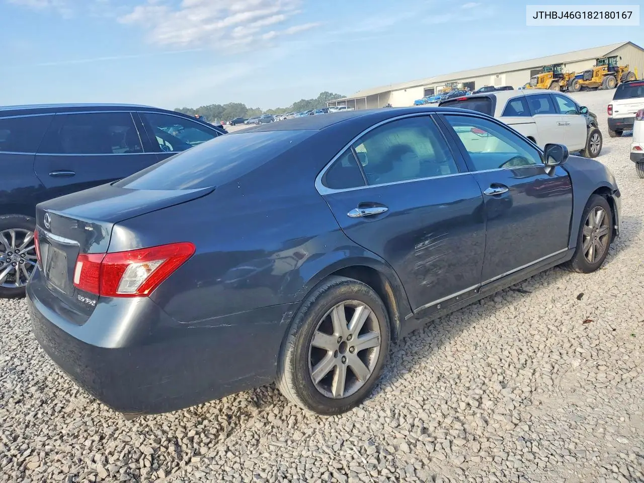2008 LEXUS ES VIN JTHBJ46G182180167 — фото 3