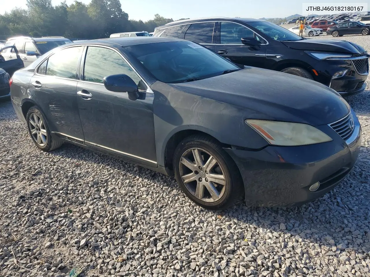 2008 LEXUS ES VIN JTHBJ46G182180167 — фото 4