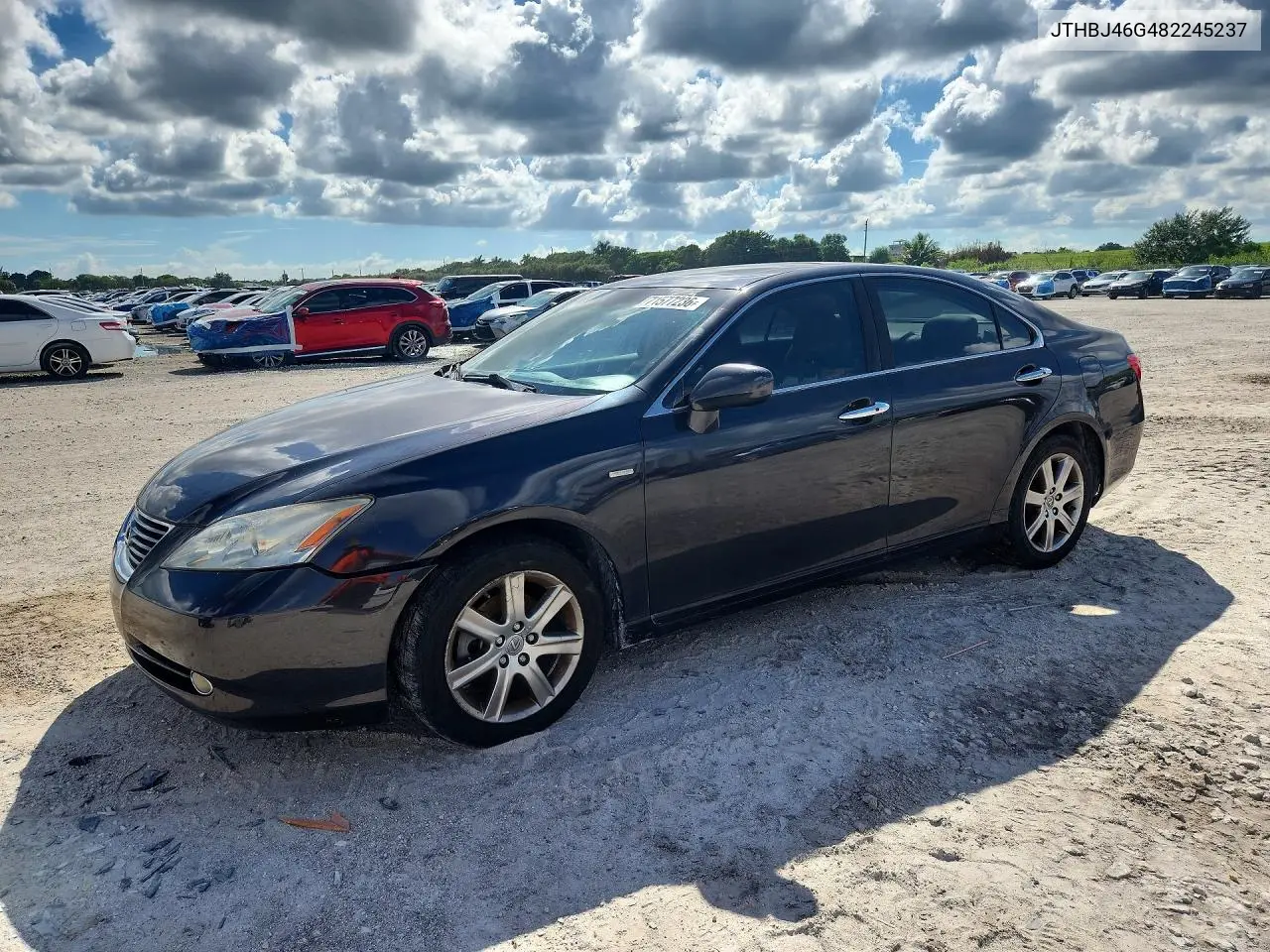 LEXUS ES 2008, VIN JTHBJ46G482245237