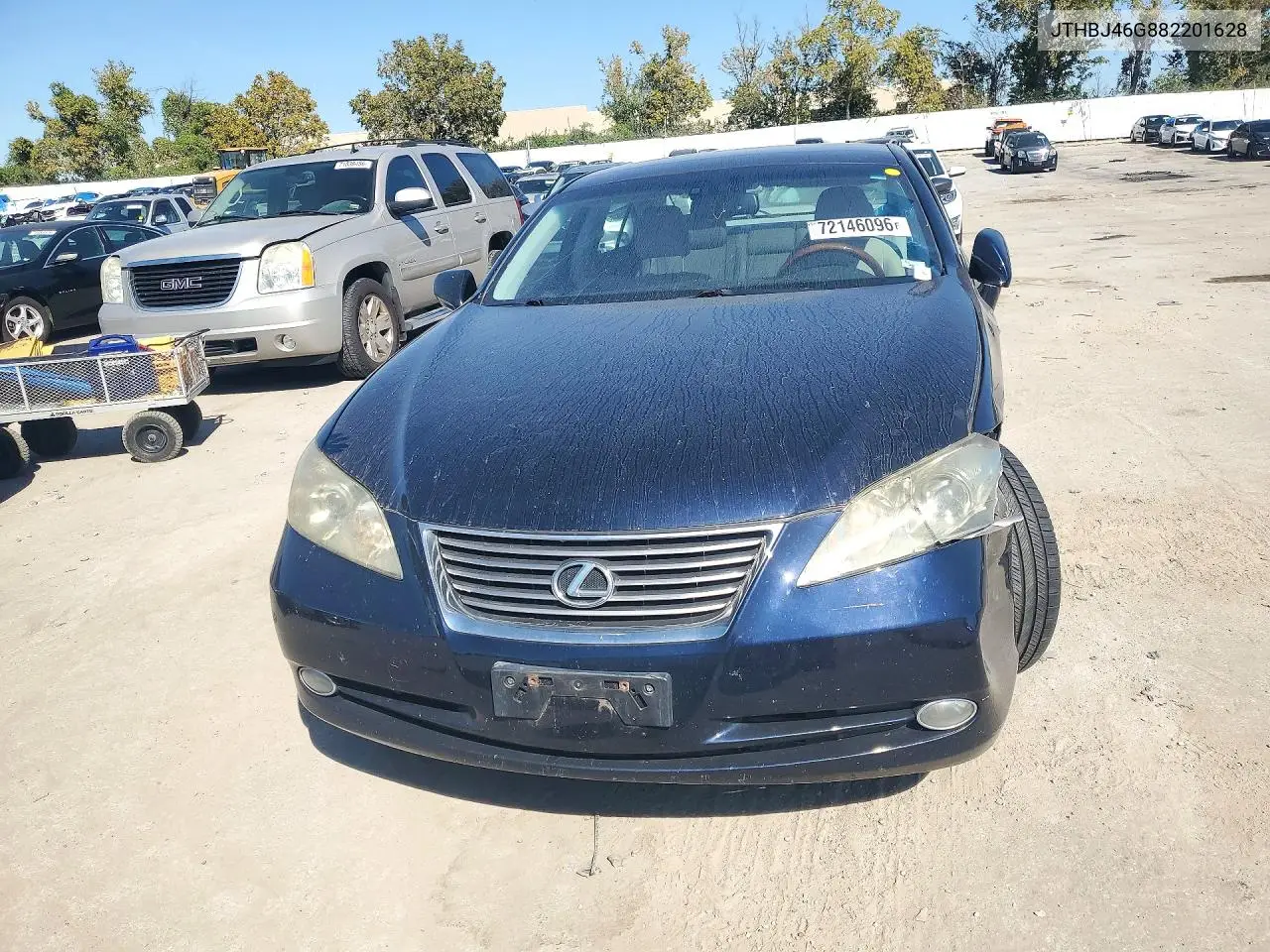 2008 LEXUS ES VIN JTHBJ46G882201628 — фото 5