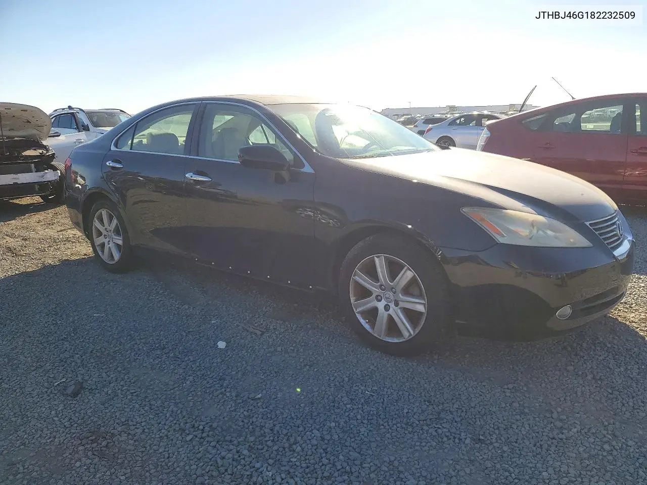2008 LEXUS ES VIN JTHBJ46G182232509 — фото 4
