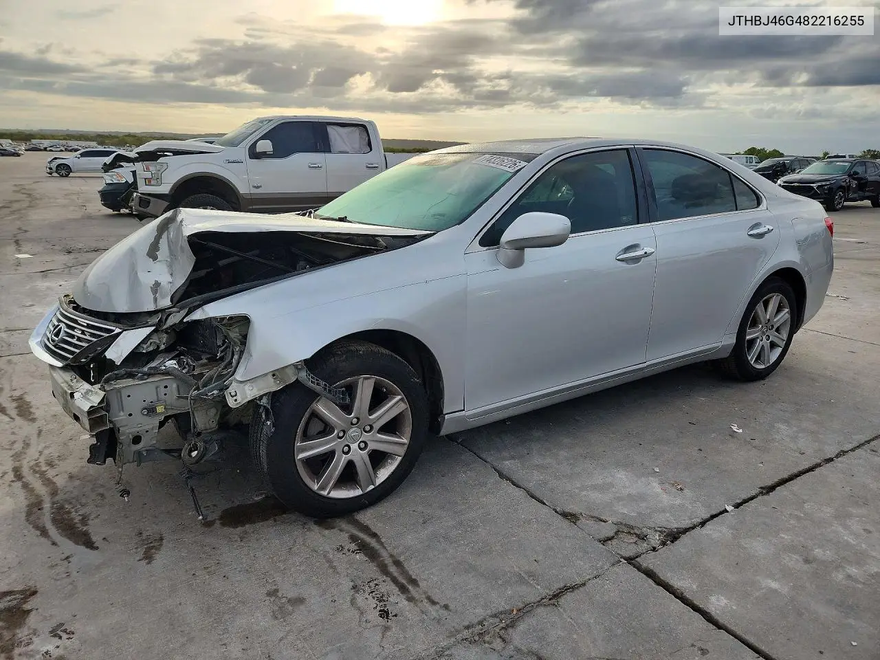 LEXUS ES 2008, VIN JTHBJ46G482216255
