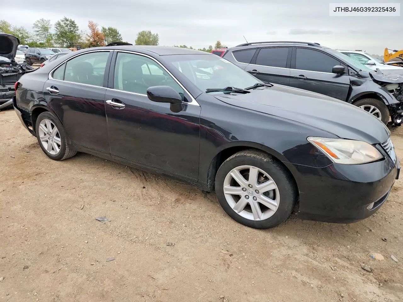 2009 LEXUS ES VIN JTHBJ46G392325436 — фото 4