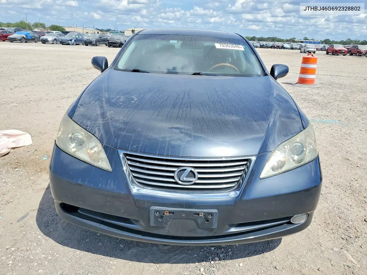 2009 LEXUS ES VIN JTHBJ46G692328802 — фото 5