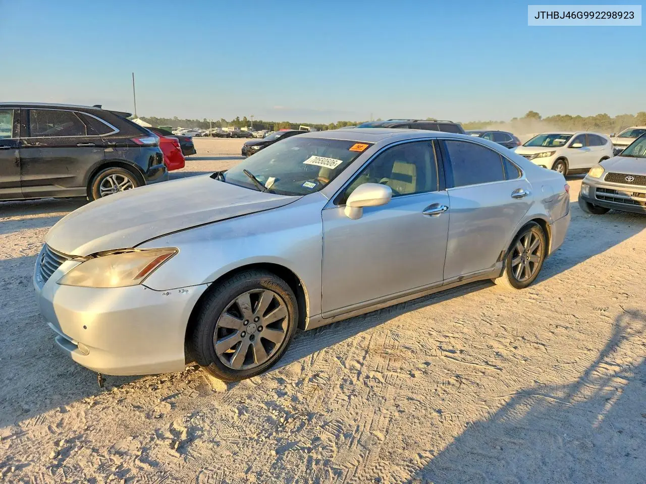 LEXUS ES 2009, VIN JTHBJ46G992298923