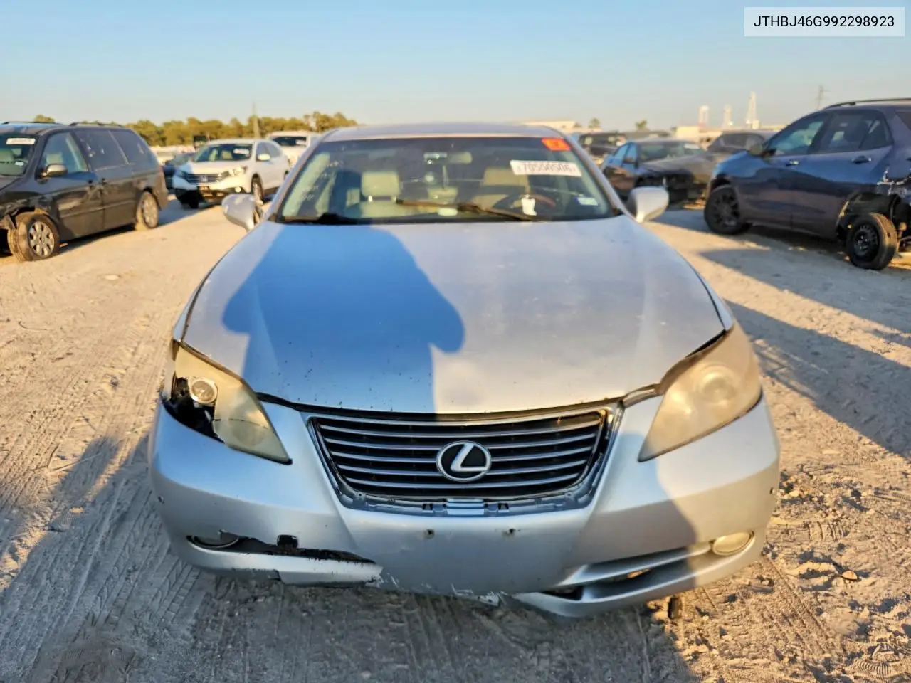 2009 LEXUS ES VIN JTHBJ46G992298923 — фото 5