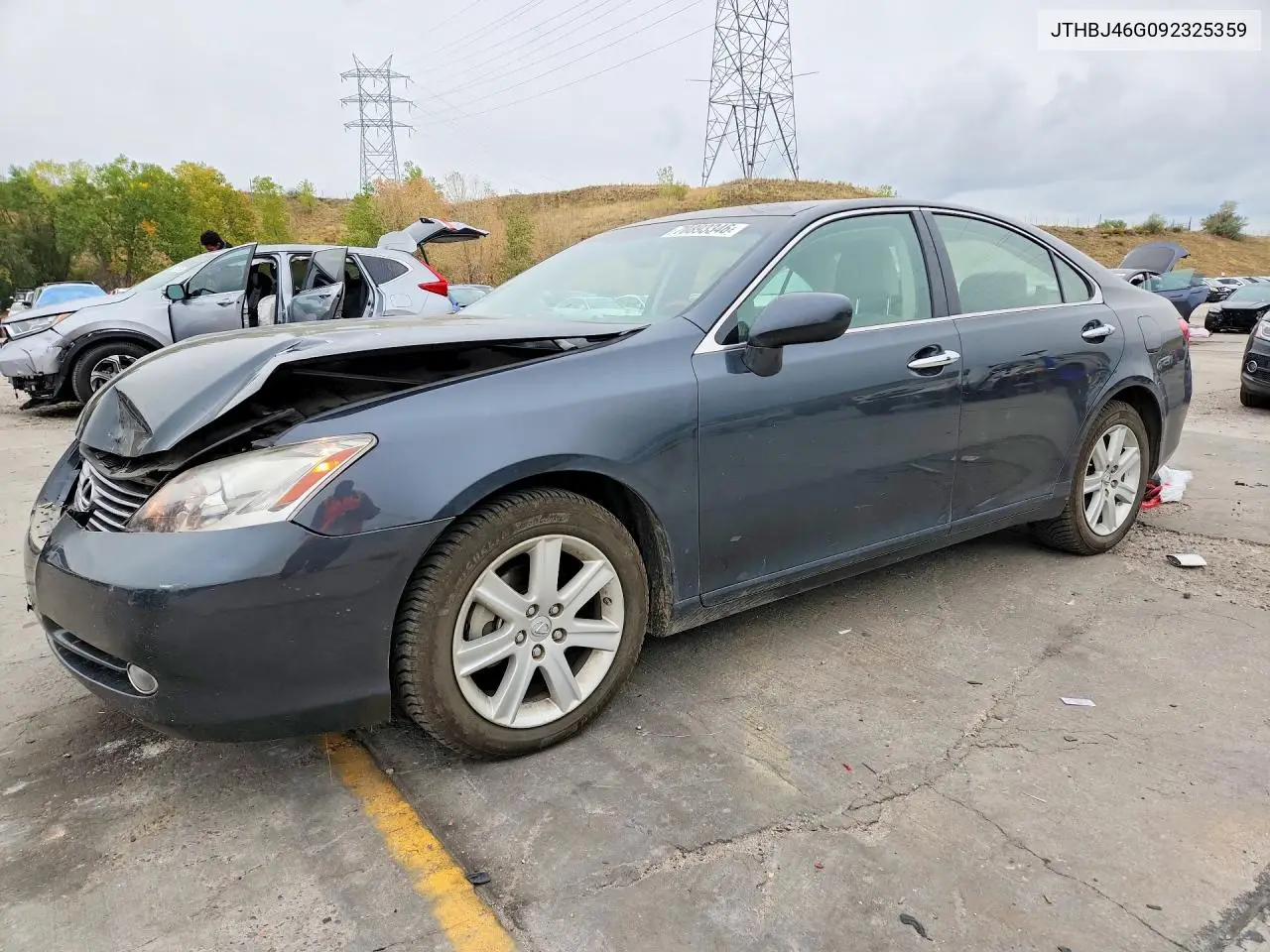 LEXUS ES 2009, VIN JTHBJ46G092325359