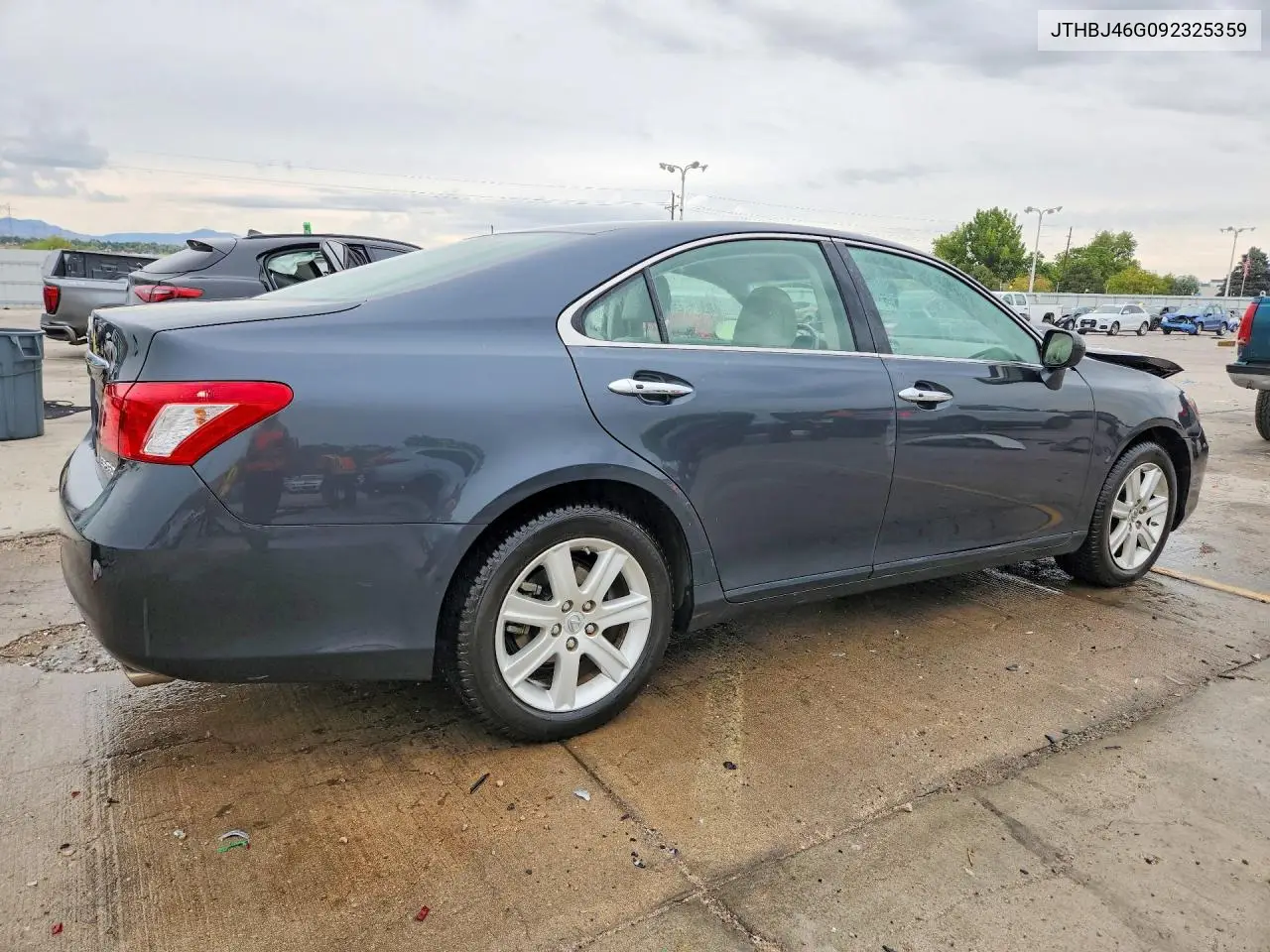 2009 LEXUS ES VIN JTHBJ46G092325359 — фото 3