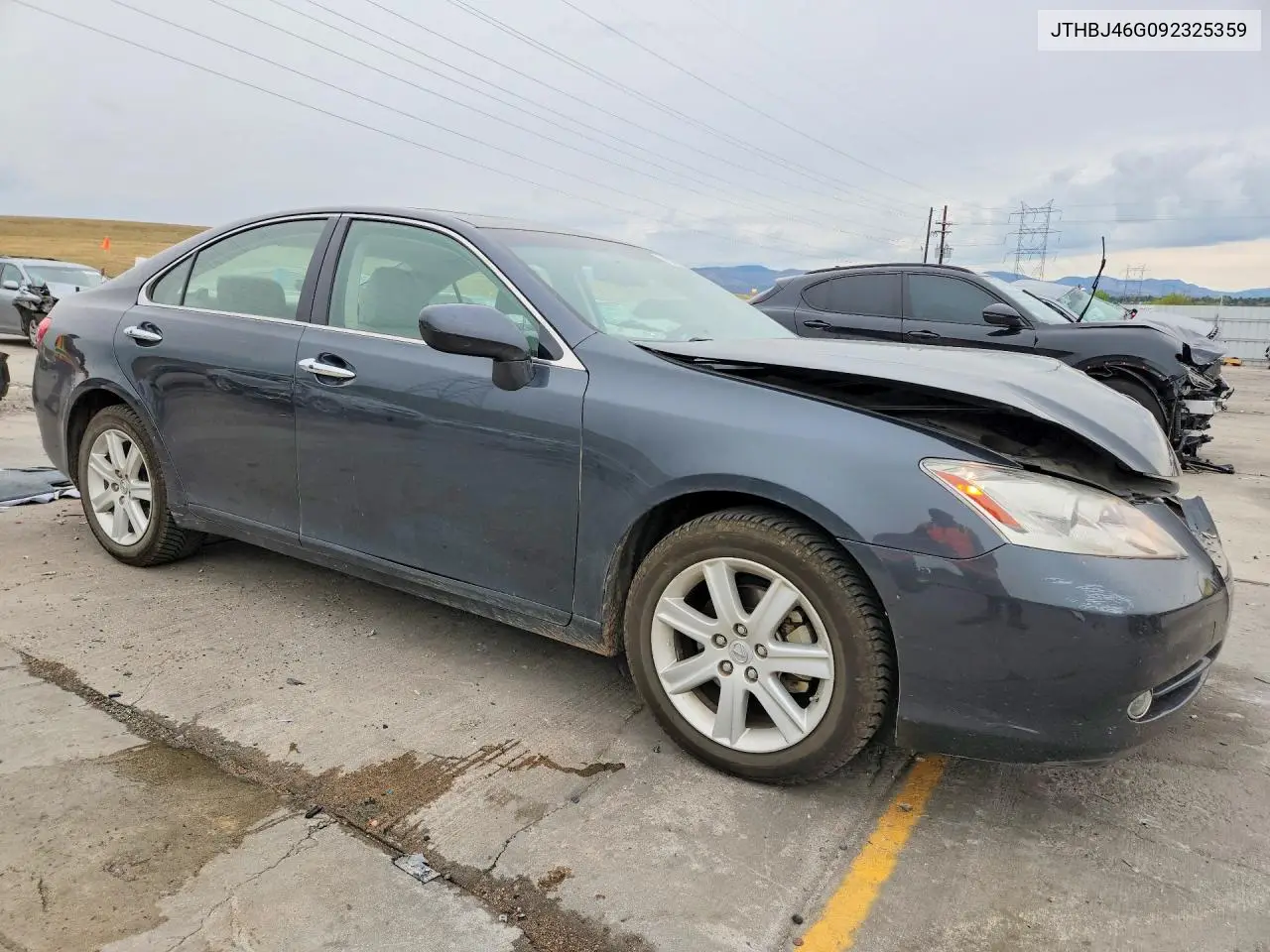 2009 LEXUS ES VIN JTHBJ46G092325359 — фото 4
