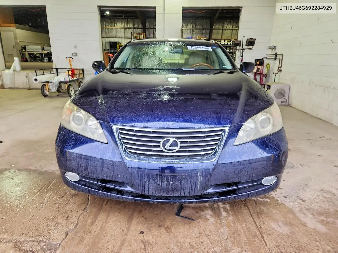 2009 LEXUS ES VIN JTHBJ46G692284929 — фото 5