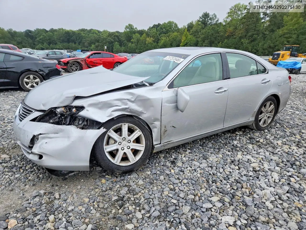 LEXUS ES 2009, VIN JTHBJ46G292275130