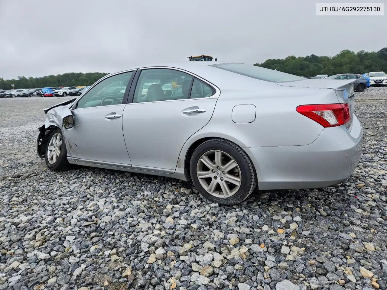 2009 LEXUS ES VIN JTHBJ46G292275130 — фото 2
