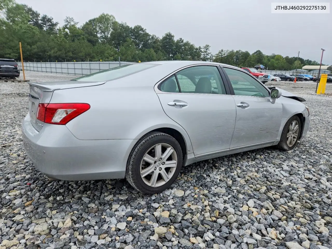 2009 LEXUS ES VIN JTHBJ46G292275130 — фото 3