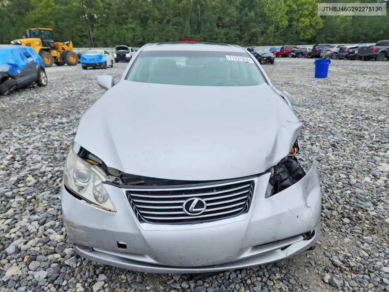 2009 LEXUS ES VIN JTHBJ46G292275130 — фото 5