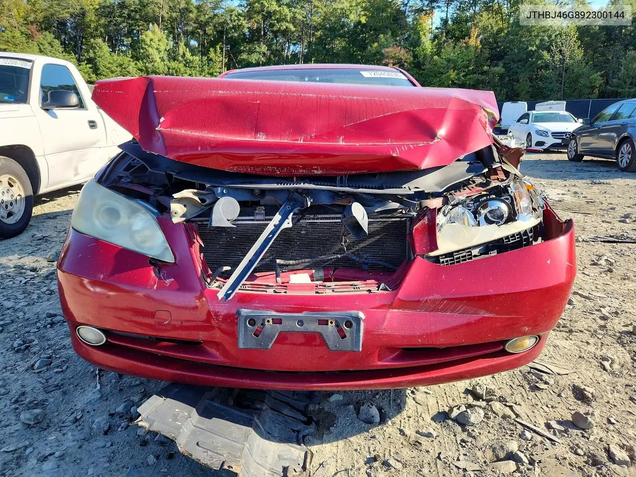 2009 LEXUS ES VIN JTHBJ46G892300144 — фото 5