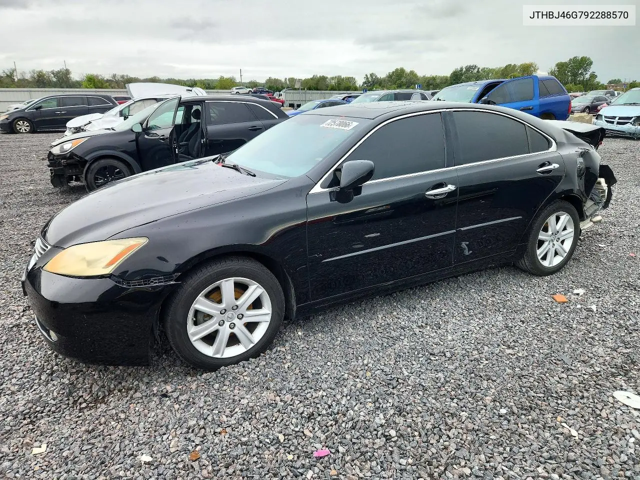 LEXUS ES 2009, VIN JTHBJ46G792288570