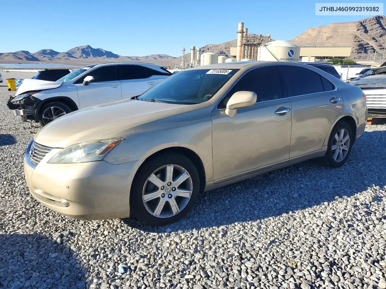 LEXUS ES 2009, VIN JTHBJ46G992319382