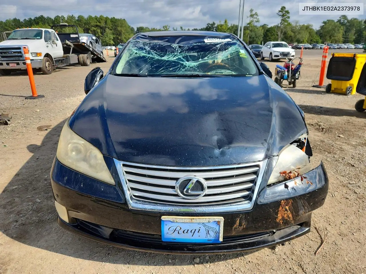 2010 LEXUS ES VIN JTHBK1EG2A2373978 — фото 5