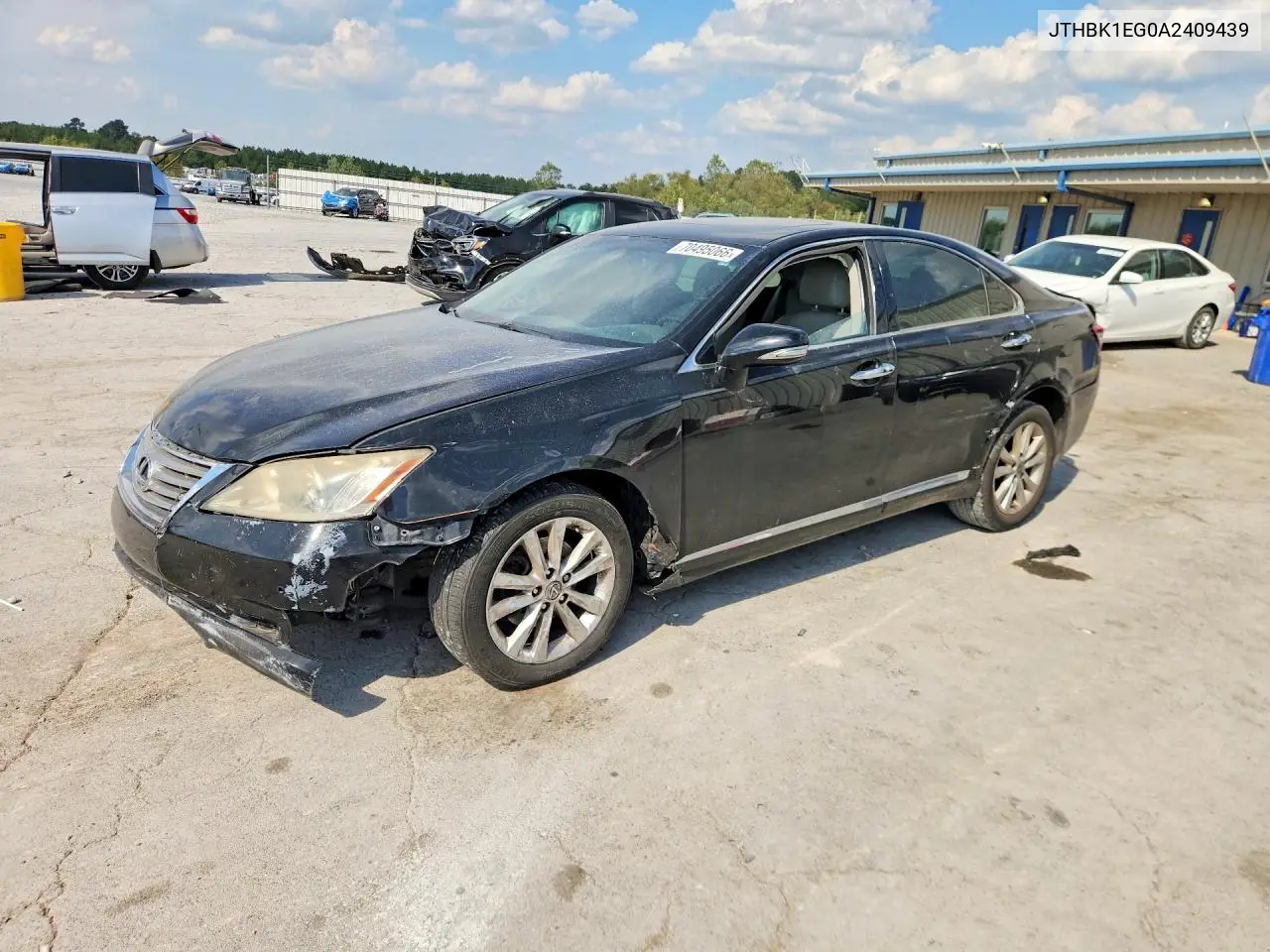 LEXUS ES 2010, VIN JTHBK1EG0A2409439
