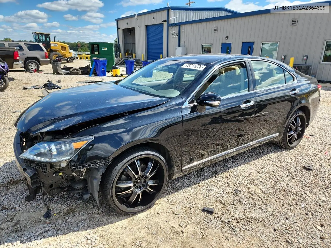 LEXUS ES 2010, VIN JTHBK1EG2A2364309