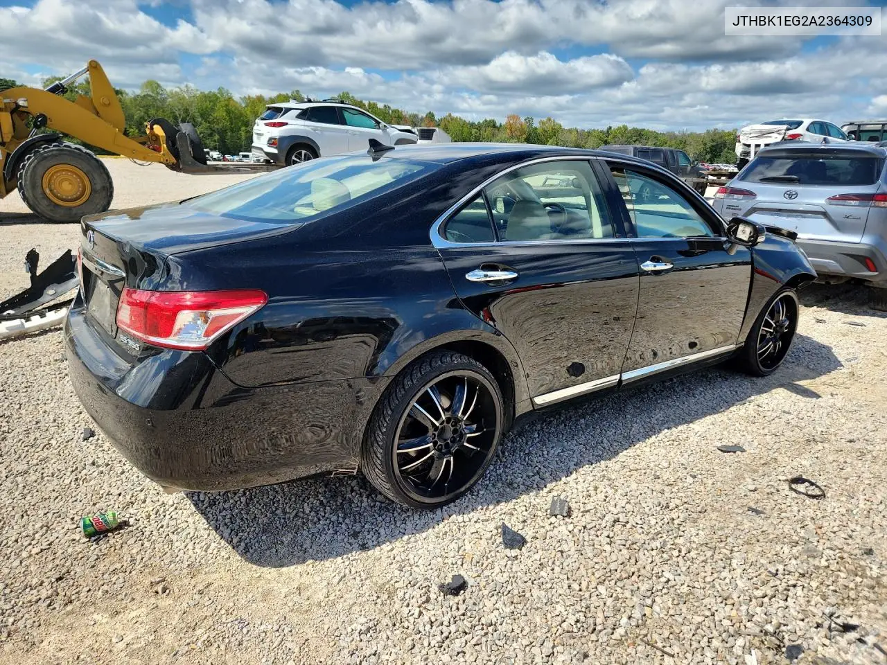 2010 LEXUS ES VIN JTHBK1EG2A2364309 — фото 3