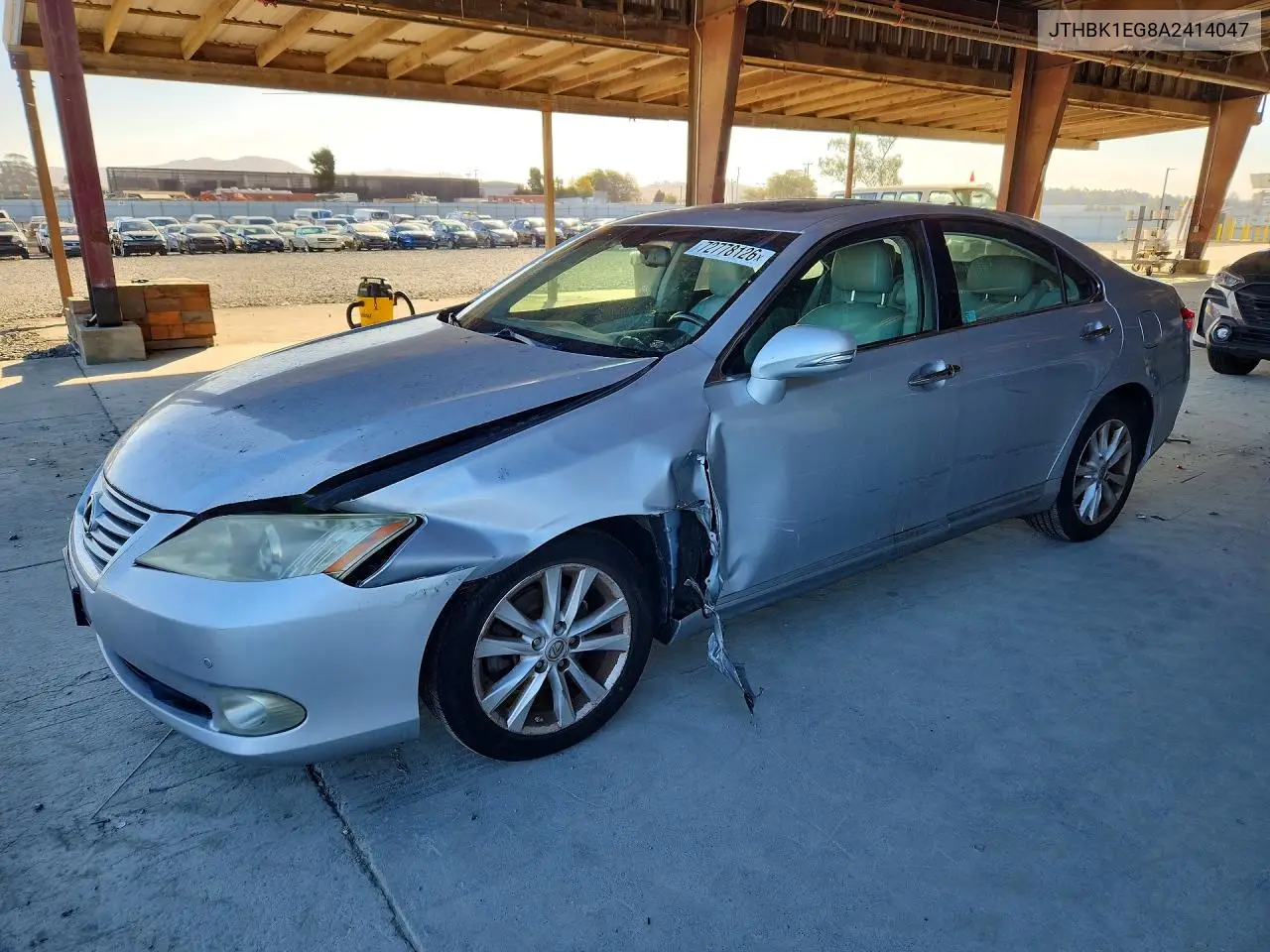 LEXUS ES 2010, VIN JTHBK1EG8A2414047