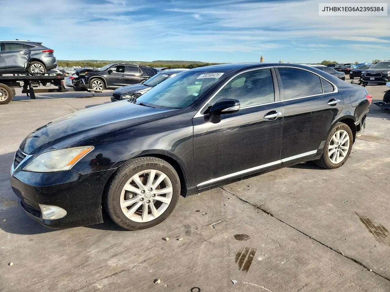 LEXUS ES 2010, VIN JTHBK1EG6A2395384