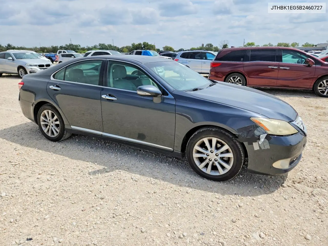 2011 LEXUS ES VIN JTHBK1EG5B2460727 — фото 4