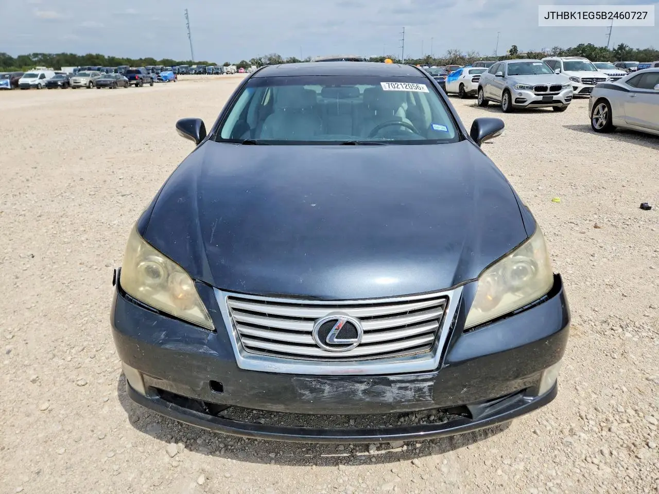 2011 LEXUS ES VIN JTHBK1EG5B2460727 — фото 5