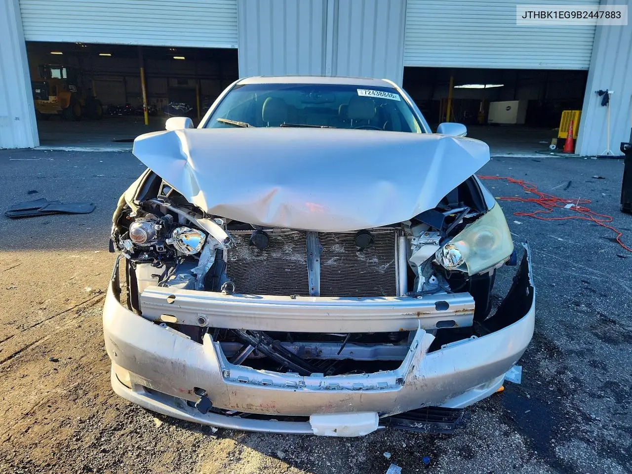 2011 LEXUS ES VIN JTHBK1EG9B2447883 — фото 5