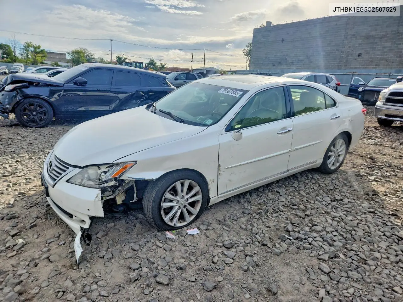 LEXUS ES 2012, VIN JTHBK1EG5C2507529