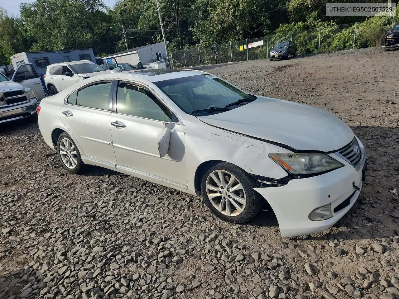 2012 LEXUS ES VIN JTHBK1EG5C2507529 — фото 4