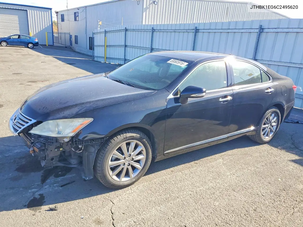 LEXUS ES 2012, VIN JTHBK1EG6C2495620