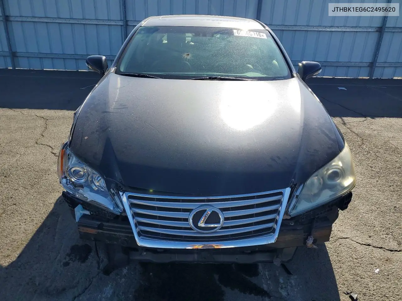 2012 LEXUS ES VIN JTHBK1EG6C2495620 — фото 5